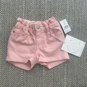 DL1961 Light Pink Kids Shorts